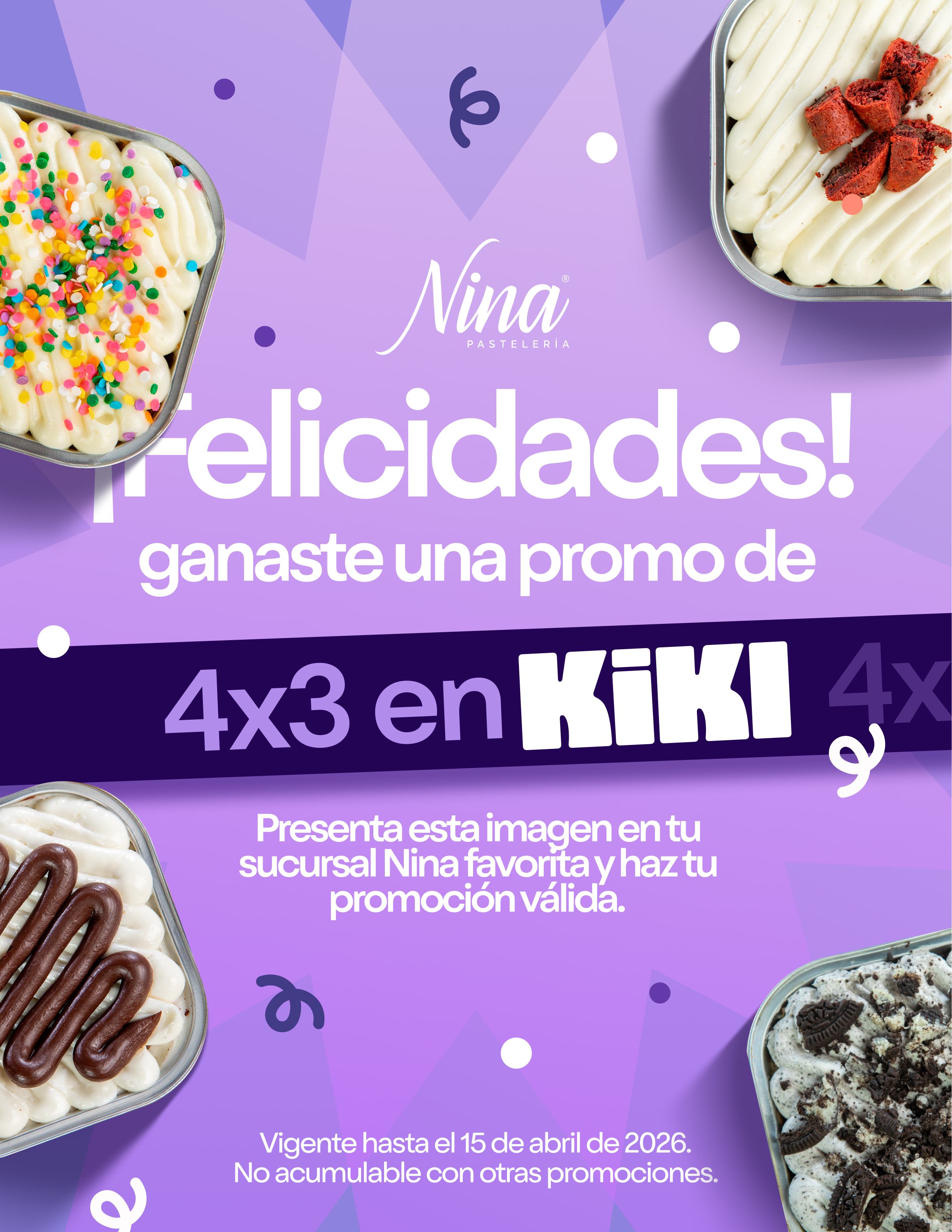 Felicidades ganaste una promo